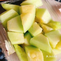 吃网纹瓜图片,探寻夏日清新美味